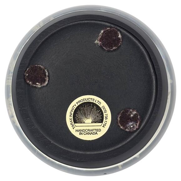 Tarax Infinity Vintage Lucite Acrylic Paperweight Queen Anne’s Lace Canada - Picture 5 of 7